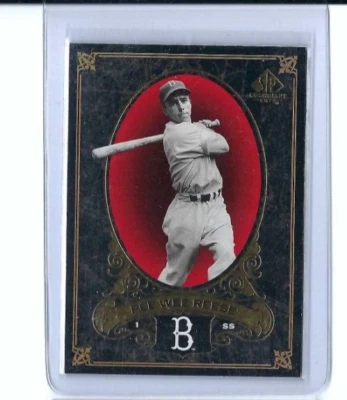 2007 SP Legendary Cuts Baseball #14 Pee Wee Reese Brooklyn Dodgers HOF - Image 1 of 2
