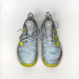 Adidas Defiant Generation Tennis Shoe LVL 029002 Women’s Size 9 Blue Wht Yellow - Picture 1 of 9