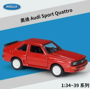Welly 1:36 Audi Sport Quattro Diecast Metal Pullback Model Car New in Box - Picture 1 of 4