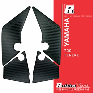Rubbatech AK Carbon Knee Pads for T7 Yamaha 700 Tenere - Picture 1 of 3