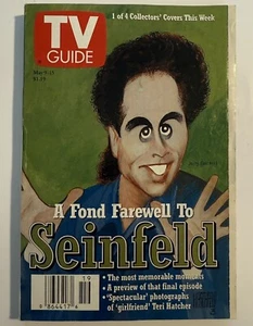 TV Guide A Fond Farewell To Seinfeld Featuring Jerry Seinfeld - Picture 1 of 3