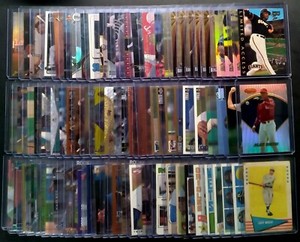 (81) Vintage SP Gold 1st Day Issue Refractor Matrix Rookie 90's Inserts Star HOF