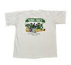 Vintage Senor Frogs Graficzny nadruk T-shirt Dorosły Rozmiar 2XL Meksyk lata 90. Plaża Vintage VTG
