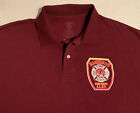 Hagerman Fire Department Suffolk County Long Island NY Polo Shirt 2XL New FDNY