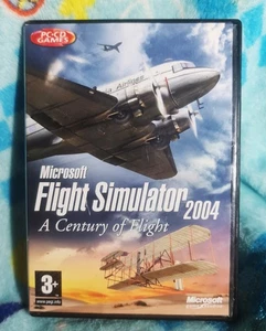 MS Flight Simulator 2004 PC CD-ROM Windows Game 4 Disc Complete with Manuals CIB - Picture 1 of 5