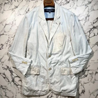 COMME des GARCONS HOMME Chaqueta de Algodón Sastre Blanca Talla M Foto 1 de 4