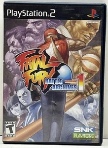Fatal Fury Battle Archives Vol. 1 Juego PS2 Completo Probado Funcionando - Imagen 1 de 6