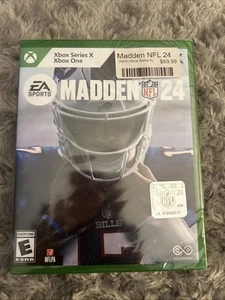 New & Factory Sealed Madden NFL 24 - Xbox Series X Xbox One - Picture 1 of 2