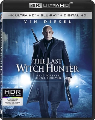 The Last Witch Hunter (4K UHD Blu-ray) Vin Diesel Elijah Wood (US IMPORT) - Image 1 of 2
