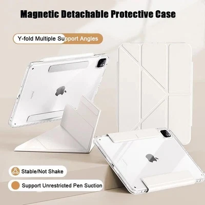 Shockproof Removable Magnetic Case For iPad 7th 8th 9th 10th 11th Gen Air Pro 11 - Image 1 of 4