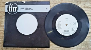 TYREE "ACID OVER" RARE 1988 FFRR UK 7" SINGLE (ACID HOUSE) - Picture 1 of 2