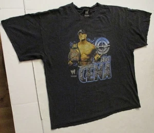 WWE John Cena Chain Gang Champion T-Shirt Hybrid 2XL Vintage 2007 Used Wrestling - Bild 1 von 10