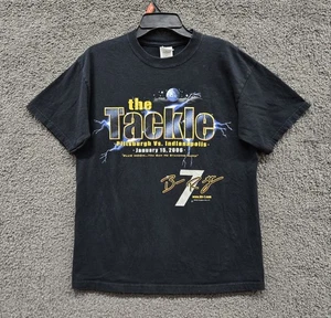 Camisa De Colección Pittsburgh Steelers Ben Roethlisberger The Tackle Para Hombres Mediana 2006 - Imagen 1 de 7