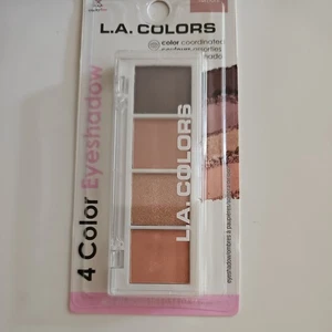 L.A. Colors 4 Color Eyeshadow Quad In Rumors 0.14oz New - Picture 1 of 4
