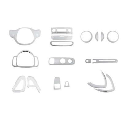 Adhesivo para embellecedores de puertas interiores ABS para Mercedes-Benz Smart Fortwo 451 2009-2014 Foto 1 de 4