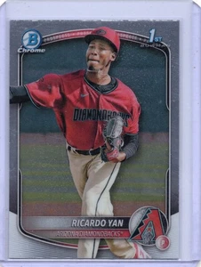 2025 Bowman - Chrome Prospects Ricardo Yan #BCP-31 (RC) Arizona Diamondbacks - Picture 1 of 2