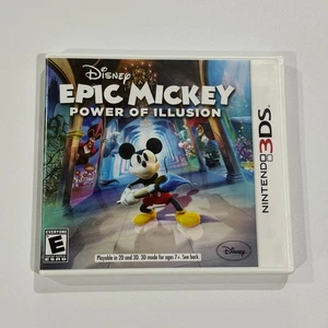 Epic Mickey: Power of Illusion (Nintendo 3DS, 2012) Complete/Tested - Picture 1 of 4