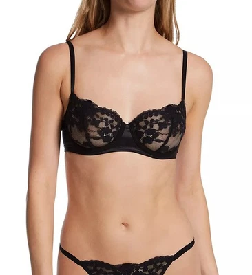 Nuevo Sujetador NATORI 724328 Felpa Romance Balconnete Con Aros Talla 32B  Foto 1 de 4