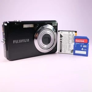 Fujifilm Digital Camera FinePix J28 10.2MP Black Tested - Picture 1 of 8