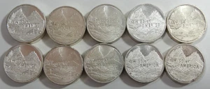 LOT x 10: Swiss of America 999 Fine Silver One Ounce Rounds - 10oz .999 Silver - Picture 1 of 6