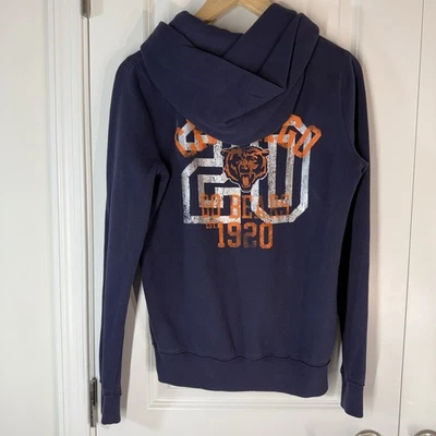 PINK Victoria's Secret Chicago Bears Hoodie Sweatshirt NFL Women's Size Small - Image 1 of 4