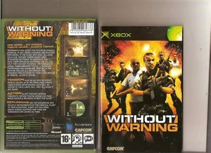 WITHOUT WARNING XBOX / X BOX 360 RARE - Picture 1 of 1
