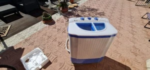 PORTATIL MINI LAVADORA CENTRIFUGADORA CAMPING ACAMPADA CARAVANAS VELEROS 4,5 KG - Imagen 1 de 5