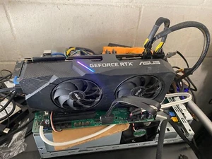 ASUS RTX 2080 SUPER OC DUAL FAN EVO 8GB GDDR6 DUAL-RTX2080S-08G-EVO CODE43 ERROR - Picture 1 of 16
