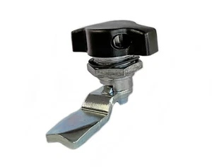 Lucchetto Nero Quarter Turn Cam Lock - Impugnatura 1" pollici - Manopola Ala Southco E5-9-5 - Foto 1 di 6