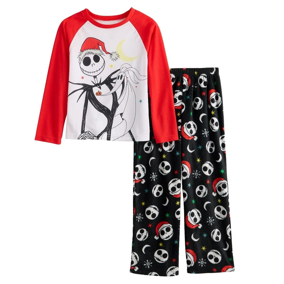 Nightmare Before Christmas Jammies For Families Boys Holiday Pajamas NWT - Image 1 of 1