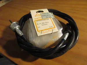 Cable velocímetro de vinilo negro vintage Motion Pro Harley Daivdson 06-041 - Imagen 1 de 4