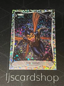 2022 Skybox Marvel Masterpieces The Wasp Holofoil Small Dots J1 - Picture 1 of 2