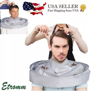 Hair Cutting Cloak Umbrella Hairdressing Cape Catcher Cover Salon Barber Family - Picture 1 of 8