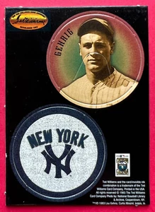 1993 Ted Williams Card Company Pogs Lou Gehrig New York Yankees ️ EX-NM - Bild 1 von 2