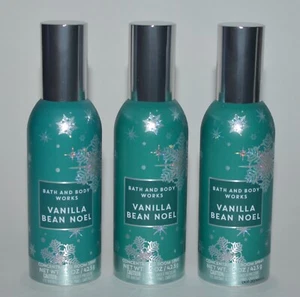 3 NEW BATH & BODY WORKS VANILLA BEAN NOEL CONCENTRATED ROOM SPRAY PERFUME MIST - Picture 1 of 4