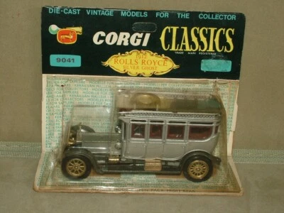 CORGI CLASSICS VINTAGE #9041 1912 ROLLS ROYCE  SILVER GHOST  1:43 BOXED - Image 1 of 4