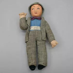 Dean's Rag Book Muñeca Vintage Años 30 Oi! Lupino Lane The Lambeth Walk Silent England - Imagen 1 de 8