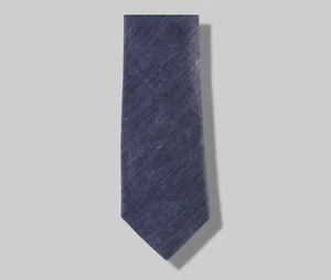 Bar Iii Men Blue Cotton Blend Neck Tie Skinny Slim Necktie Size 56 X 2.5 - Picture 1 of 1