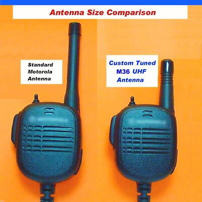 M36 Public Safety Mic Tuned ANTENNA for Motorola RMN5073B XTS2500 XTS5000 - Image 1 of 4