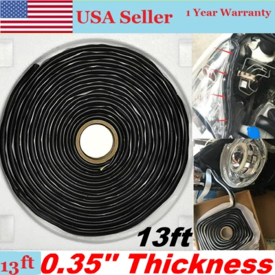 4M Butyl Tape Glue Headlight Sealant Trailer RV Retrofit Reseal Headlamp Rubber - Image 1 of 4