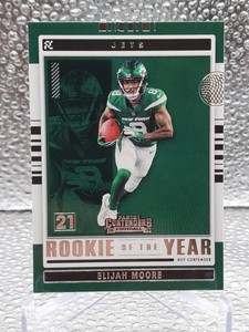 2021 Panini Contenders - Rookie of the Year Contenders #ROY-EMO Elijah Moore