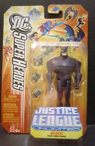 NUEVO DC UNIVERSE SUPER HEROES JUSTICE LEAGUE ILIMITADO WILDCAT SIN USAR JLU G24 - Imagen 1 de 2
