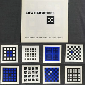 Ian Tyson 8 signierte Siebdrucke 1967 Diversions Portfolio mit Titelseite - Bild 1 von 12