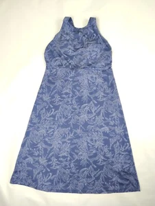 Patagonia Magnolia Slim Fit Spring Dress Sleeveless Women Size S Blue Floral - Picture 1 of 8