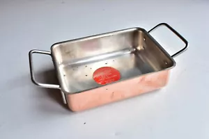 Eva-Trio Gourmet Kupfer Auflaufform 800ml unbenutzt 1977 Ole Palsby Erik Mangor - Bild 1 von 13