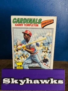 MLB 1977 Topps Baseball #161 Garry Templeton All Star Gold Cup Cardinals - Bild 1 von 18