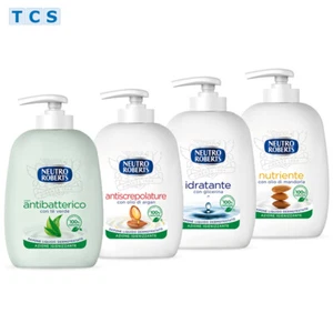 Jabón líquido NEUTRO ROBERTS, jabón líquido en dispensador, 200 ml, 4 variedades - Imagen 1 de 5