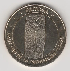 A 2011 TOKEN MEDAILLE MONNAIE DE PARIS -- 20 140 N°2 FILITOSA PREHISTOIRE CORSE - Picture 1 of 2