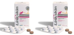 Linkskin 32 Tabl. 2x Vorteilspack Hund Katze Immunsystem Allergie Haarausfall - Bild 1 von 1