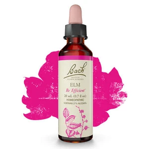 Bach Original Flower Remedies Elm Be Efficient 0.7 fl oz 20mL - Picture 1 of 9